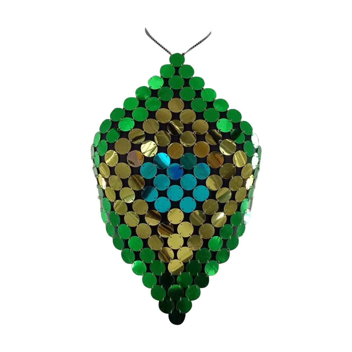 Cropped de lantejoulas BRASIL