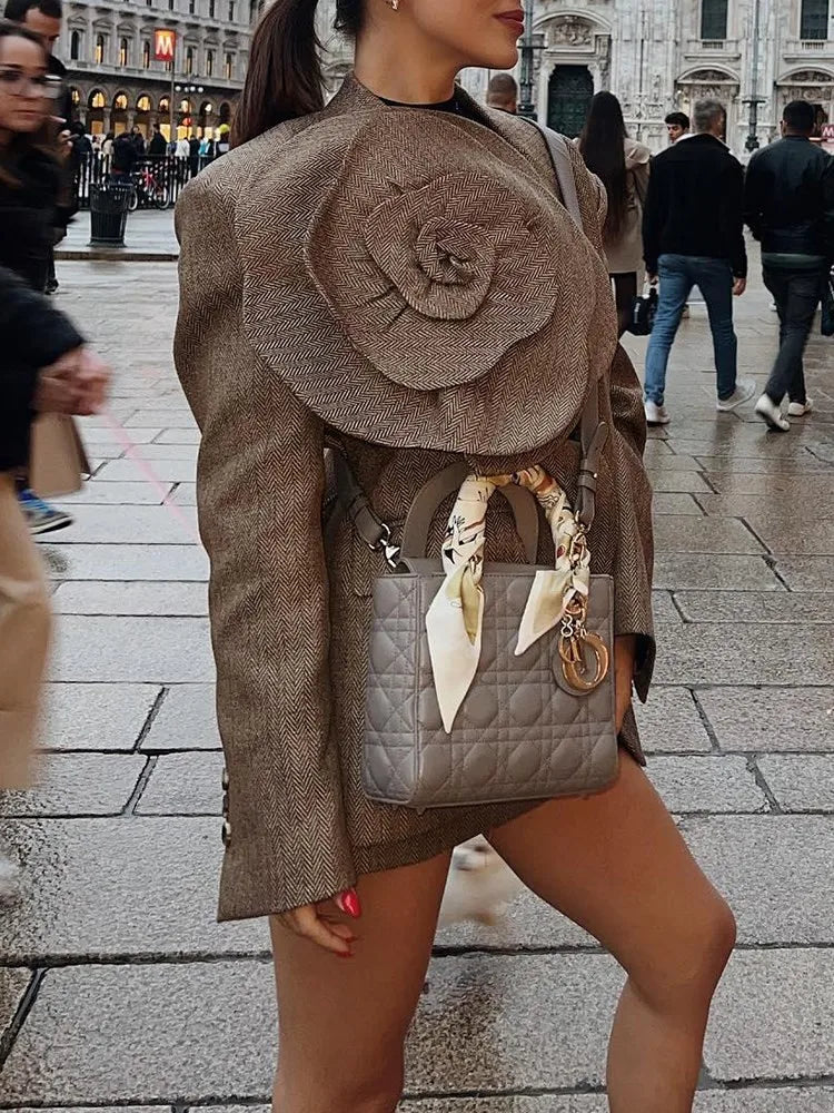 Flower Blazer 01 | Flower Saia 02