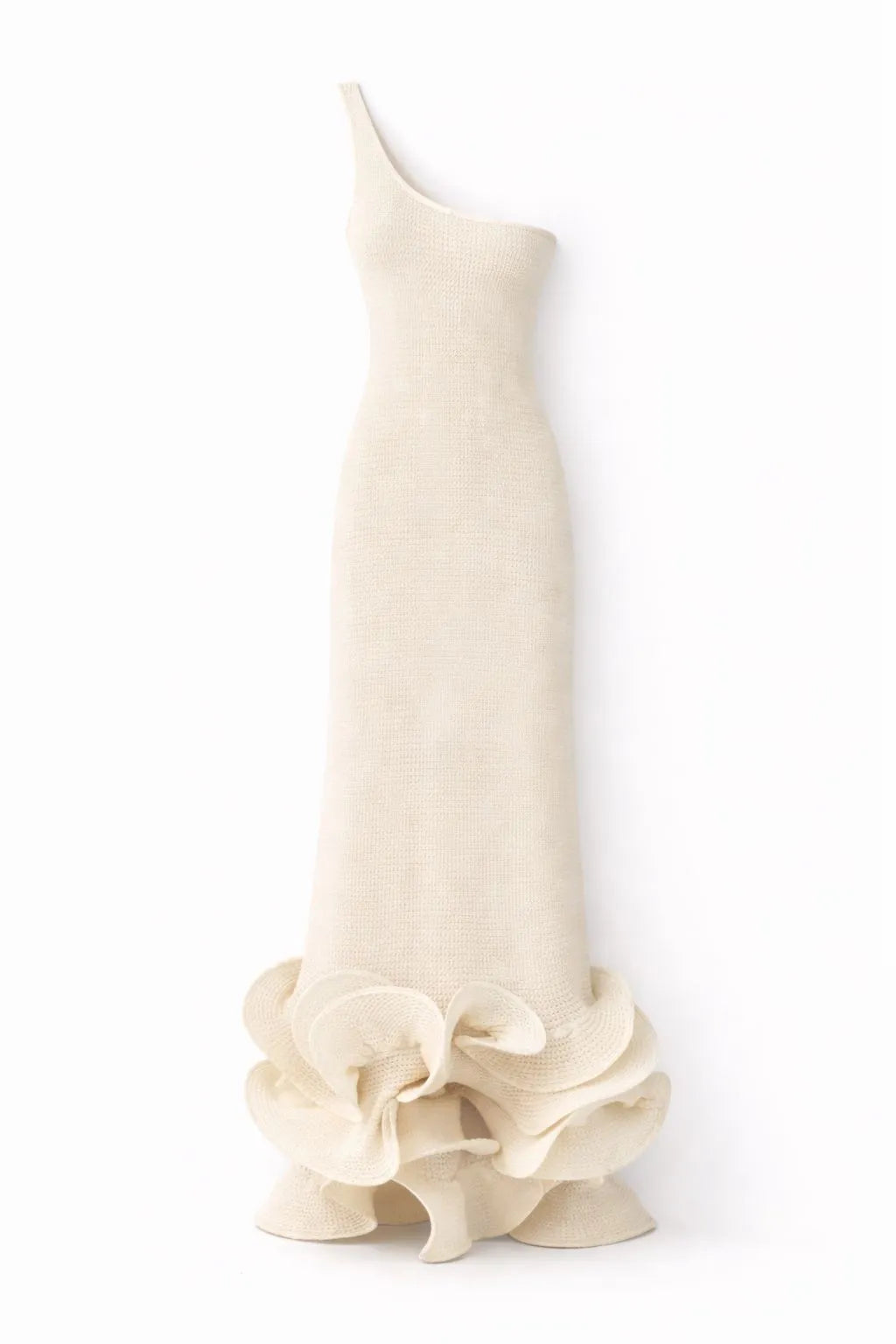 Vestido arabescos tricô