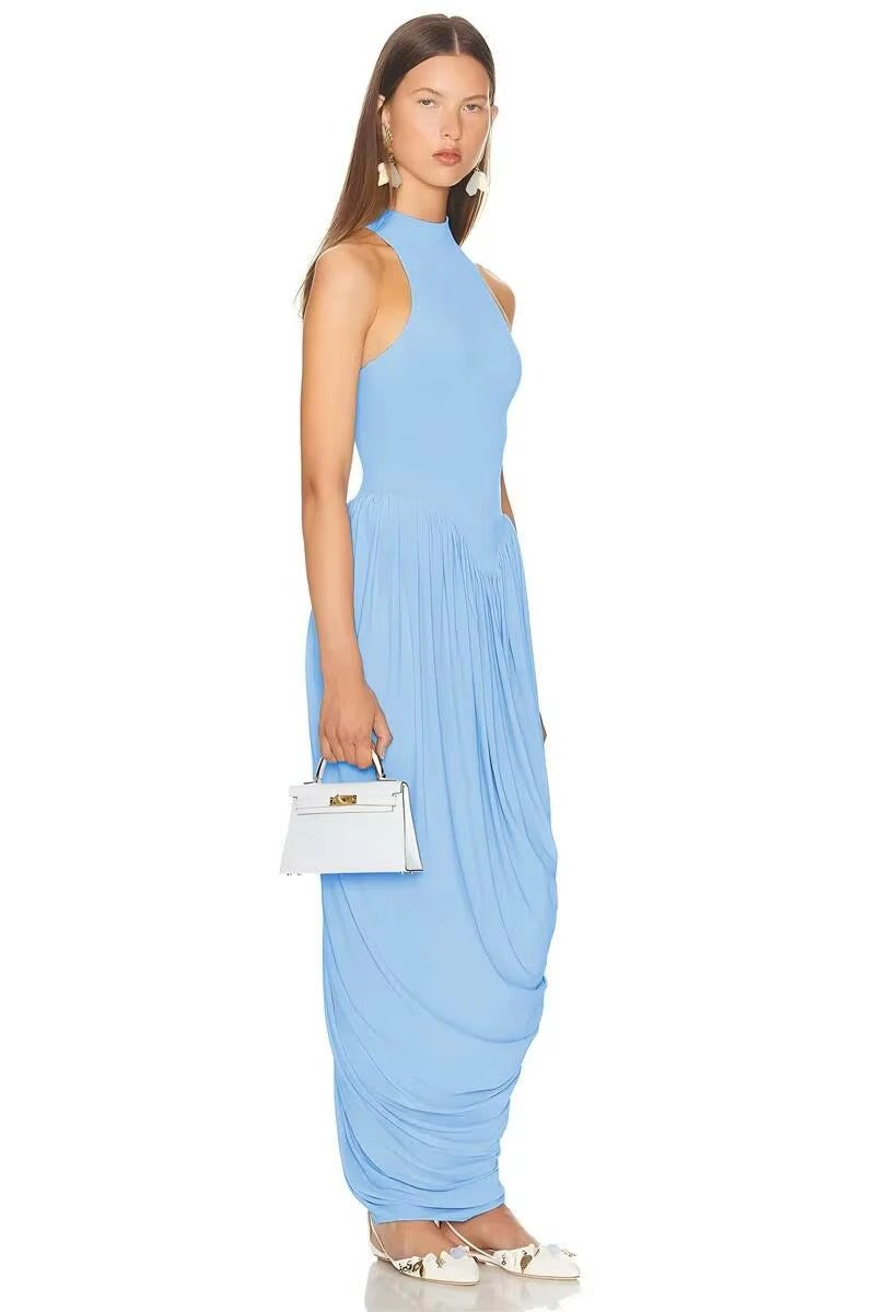 Vestido Longuete Drapeado