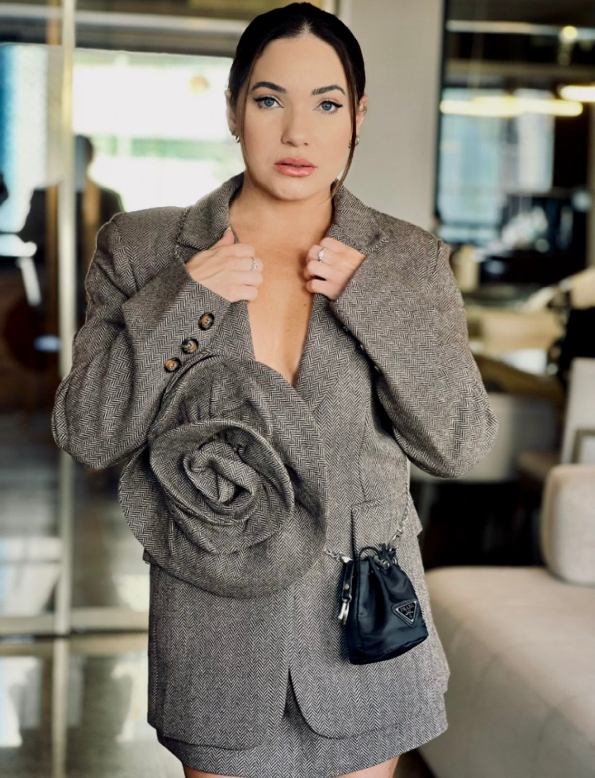 Flower Blazer 01  | Flower Saia 02