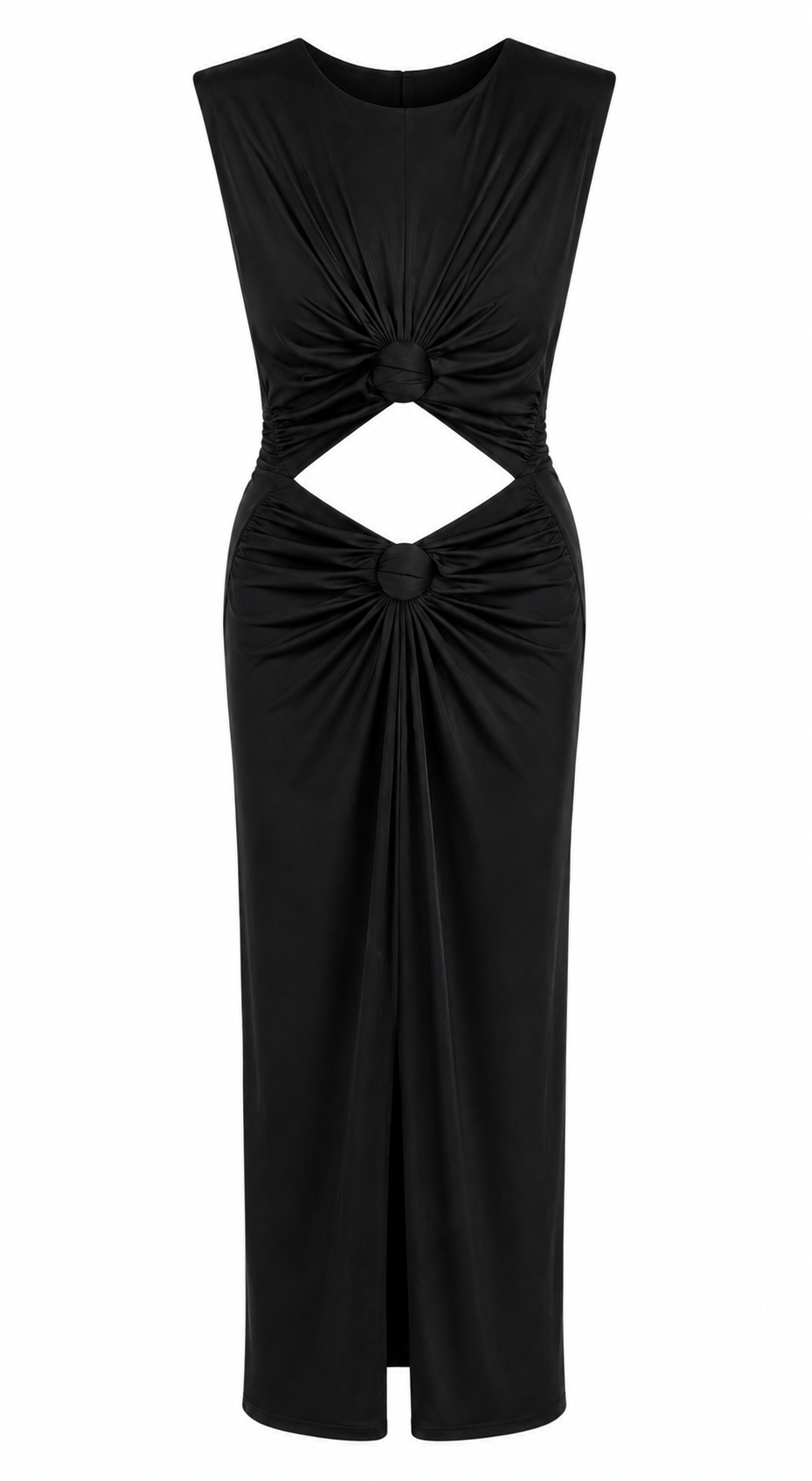 VESTIDO NÓ C/ OMBREIRAS
