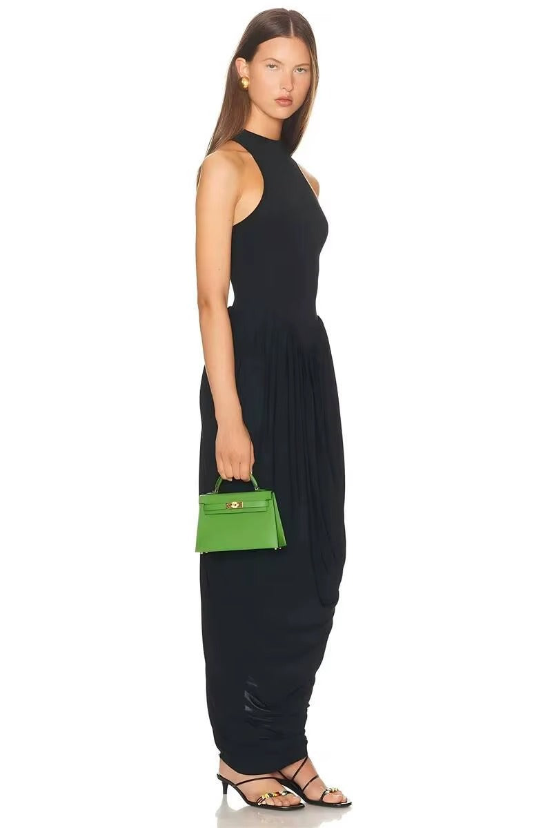 Vestido Longuete Drapeado