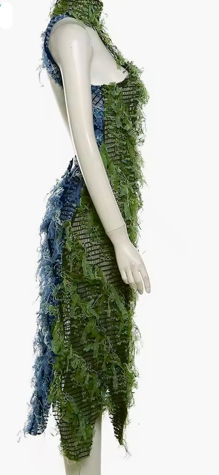 Vestido Jusa green
