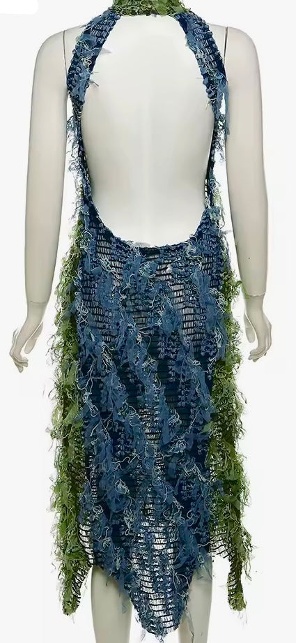 Vestido Jusa green