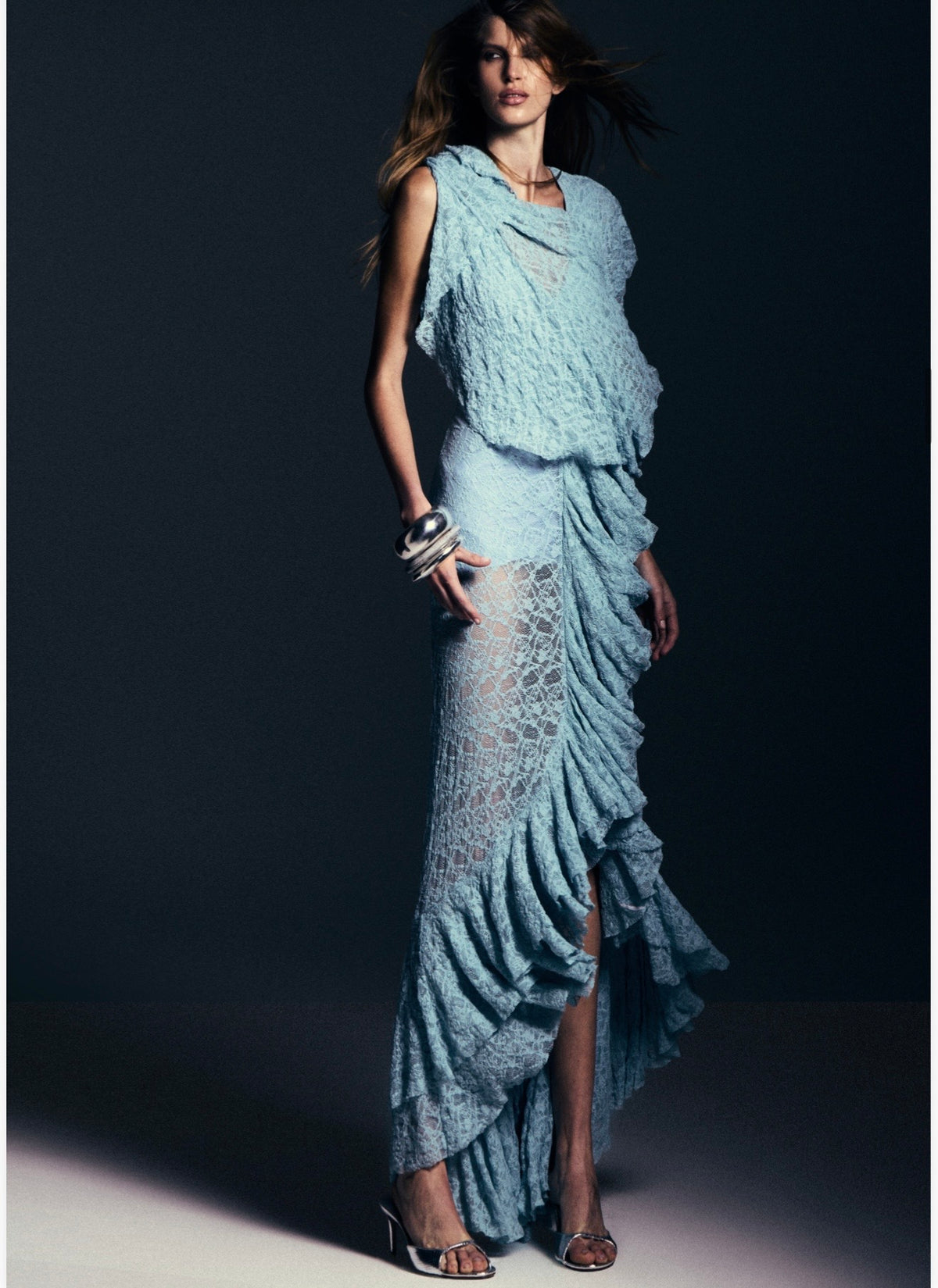 VESTIDO LONGO RENDA