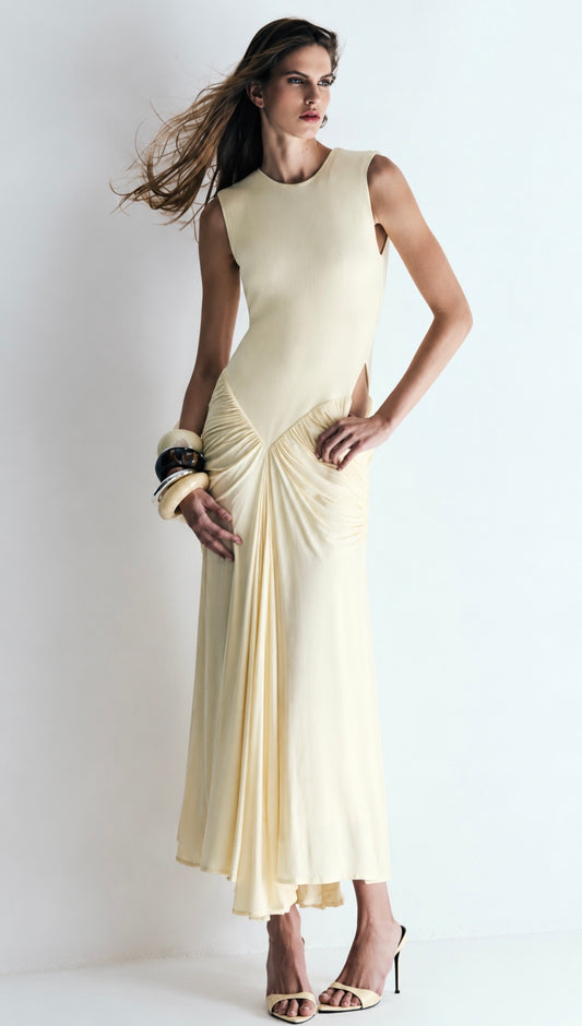 VESTIDO DRAPEADO