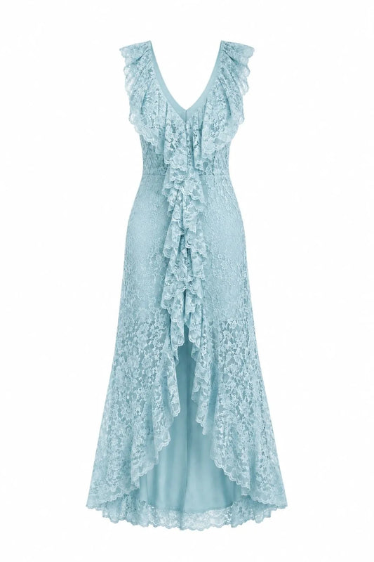 VESTIDO LONGO RENDA