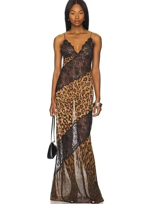 Vestido Animal print