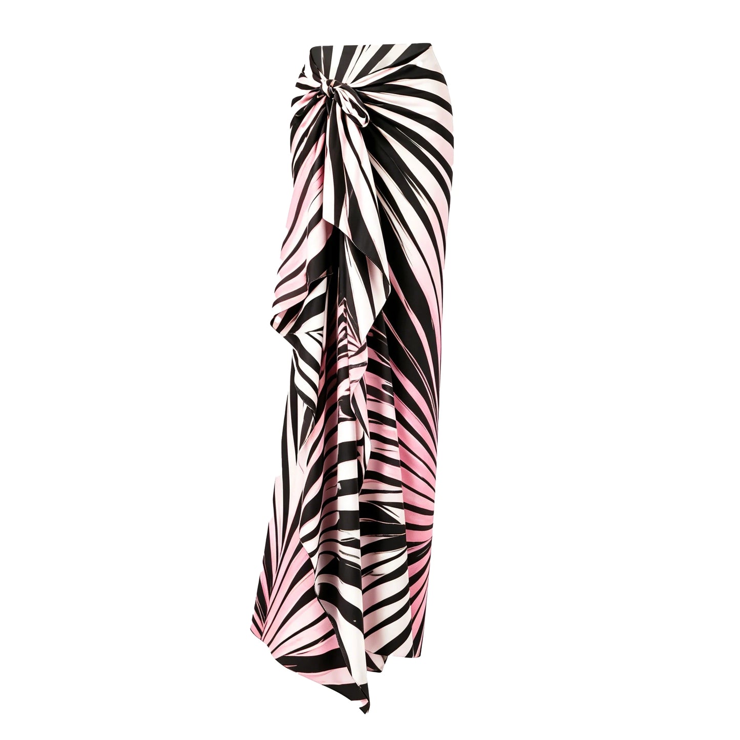 Maiô Estampado com Saia para Mulheres, Roupa de Banho, Monokini, Maiô de Perna Alta, Roupa de Praia