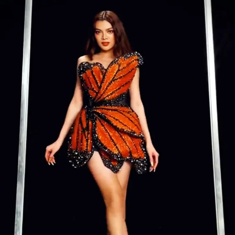 Vestido Borboleta