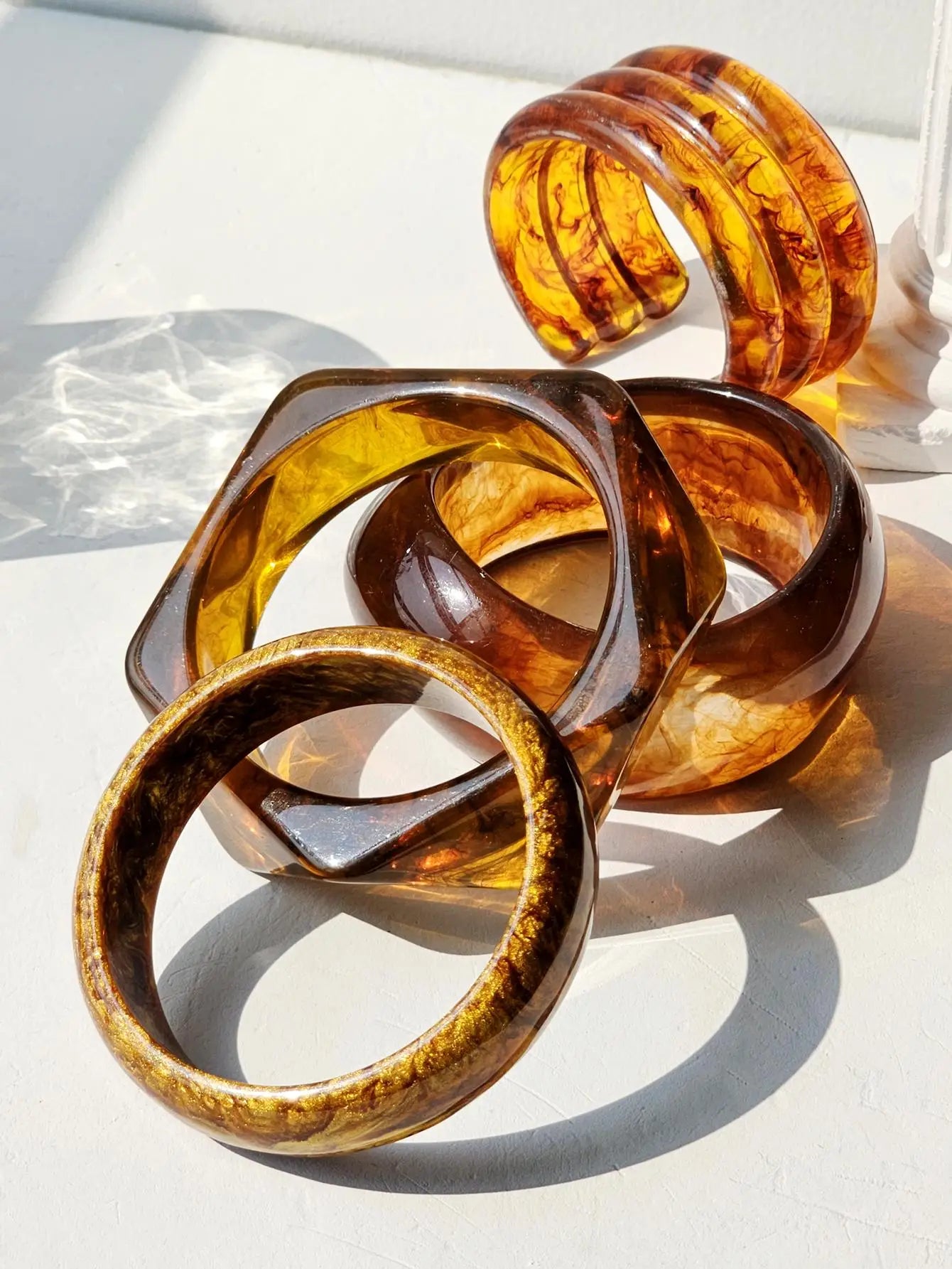 Braceletes Acrílico 01