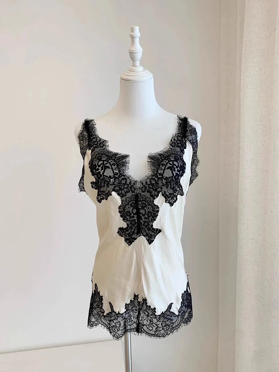 Vgh emagrecimento hit cor sexy conjuntos de duas peças para mulheres gola quadrada sem mangas superior cintura alta saia longa elegante conjunto de renda feminino