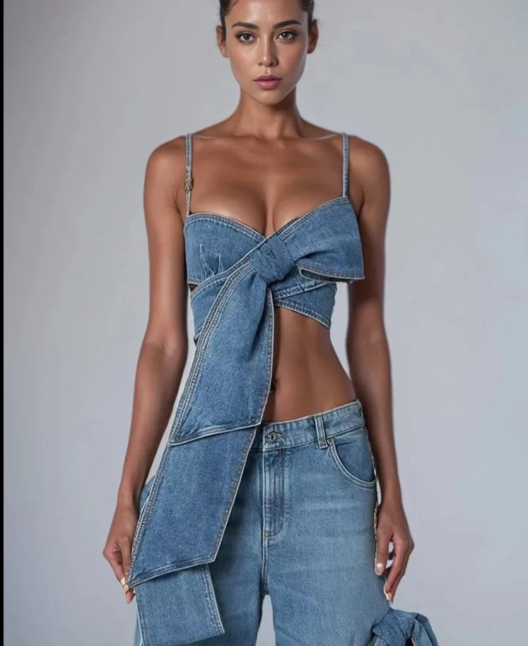 Cropped LAÇOS | Calça LAÇOS