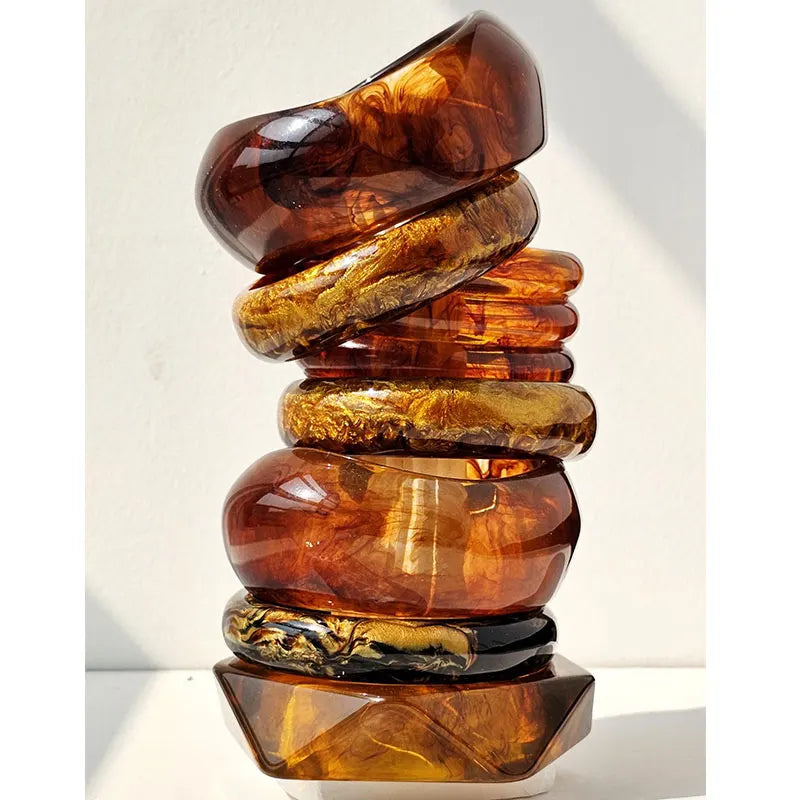 Braceletes Acrílico 01