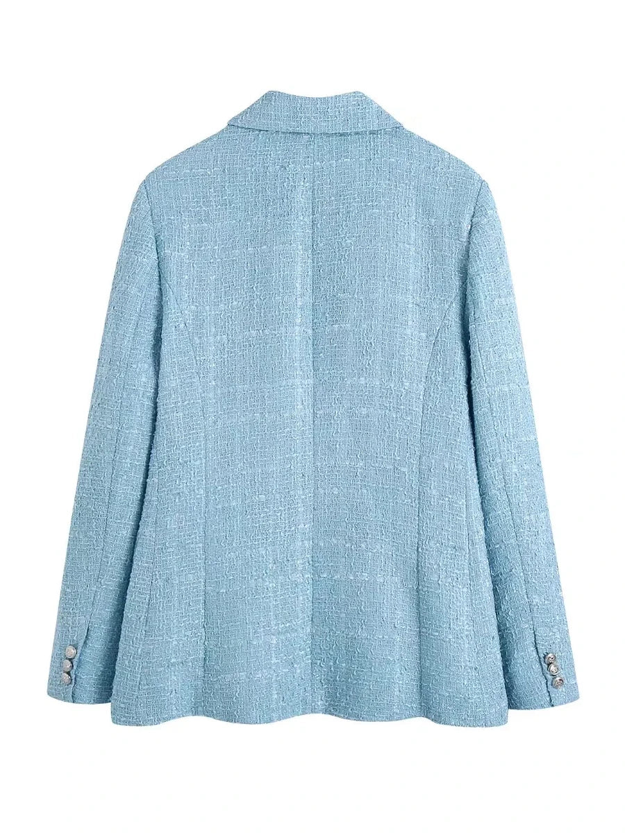 Short saia | Blazer Tweed