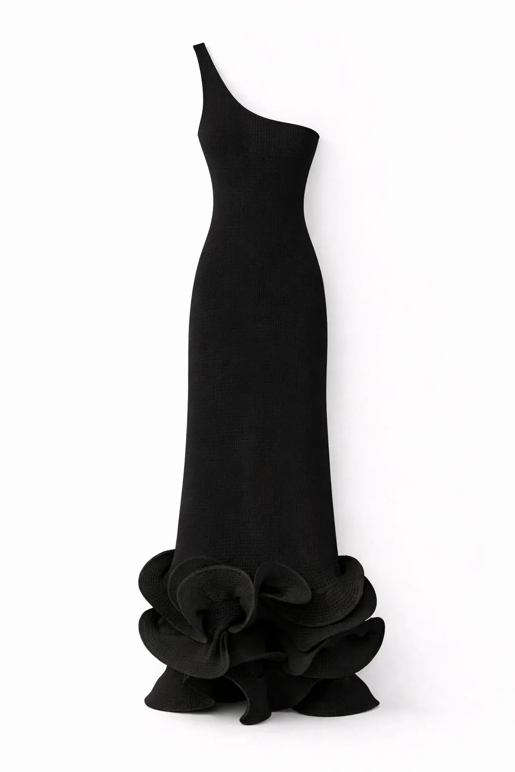 Vestido arabescos tricô