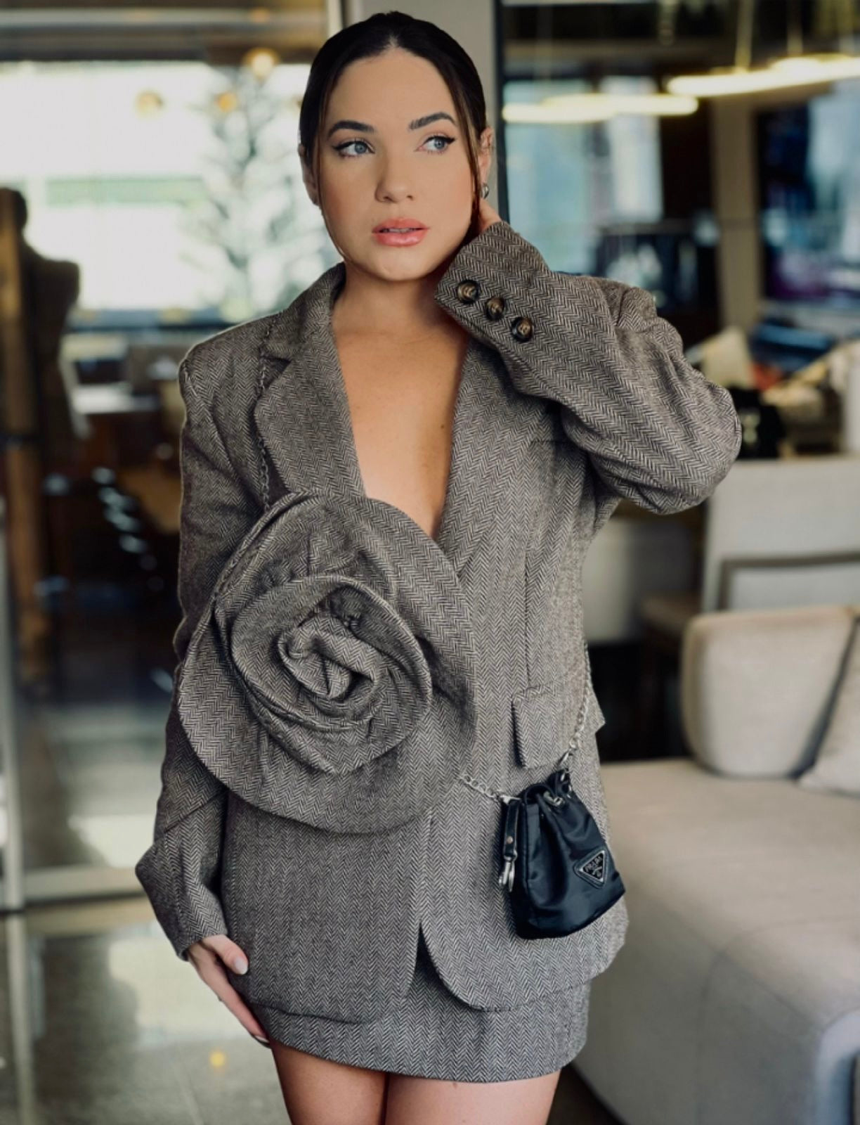 Flower Blazer 01  | Flower Saia 02