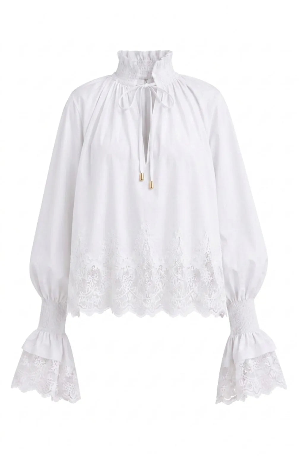 BLUSA C/ RENDA