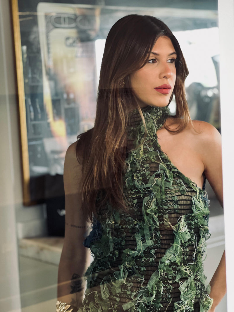 Vestido Jusa green