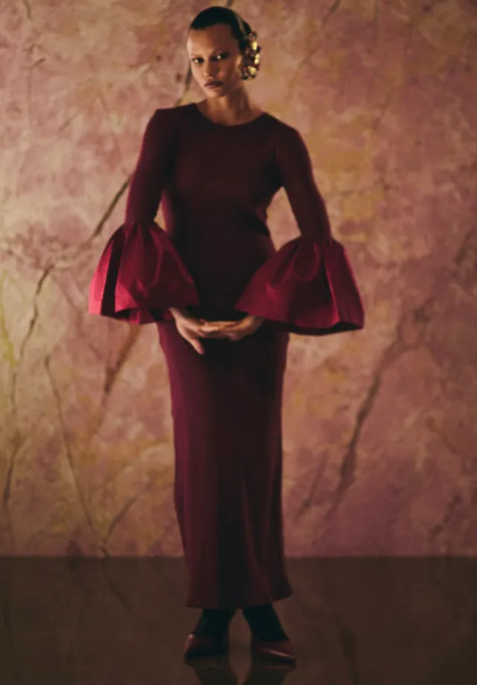 VESTIDO CANELADO POWER COM ZIBELINE